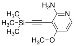 4-Methoxy-3-((trimethylsilyl)ethynyl)pyridin-2-amine