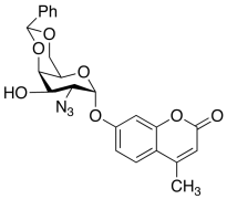 4-Methylumbelliferyl 2-Azido-2-deoxy-4,6-O-phenylmethylene-&alpha;-D-galactopyranoside