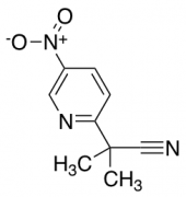 2-Methyl-2-(5-nitropyridin-2-yl)propanenitrile