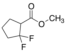 methyl 2,2-difluorocyclopentane-1-carboxylate