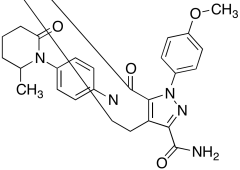 1-?(4-?Methoxyphenyl)?-?6-?(4-?(2-?methyl-?6-?oxopiperidin-?1-?yl)?