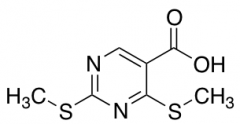 2,4-Bis(methylsulfanyl)pyrimidine-5-carboxylic Acid