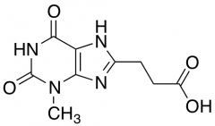 3-(3-Methyl-2,6-dioxo-2,3,6,7-tetrahydro-1H-purin-8-yl)propanoic Acid