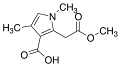 2-(2-methoxy-2-oxoethyl)-1,4-dimethyl-1H-pyrrole-3-carboxylic Acid