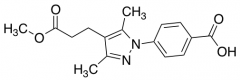 4-[4-(3-Methoxy-3-oxopropyl)-3,5-dimethyl-1H-pyrazol-1-yl]benzoic Acid