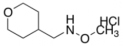 methoxy[(oxan-4-yl)methyl]amine hydrochloride