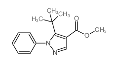 Methyl 5-t-butyl-1-phenyl-1H-pyrazole-4-carboxylate