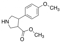 4-(4-Methoxyphenyl)pyrrolidine-3-methylcarboxylate