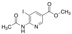 N-(3-iodo-5-methylcarboxylate-2-pyridinyl)acetamide