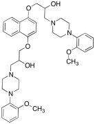 3,3'-(Naphthalene-1,4-diylbis(oxy))bis(1-(4-(2-methoxyphenyl)piperazin-1-yl)propan-2-ol)